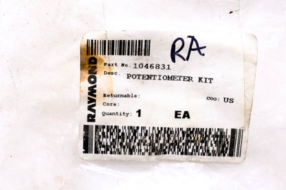 Raymond 1046831 Potentiometer NOS