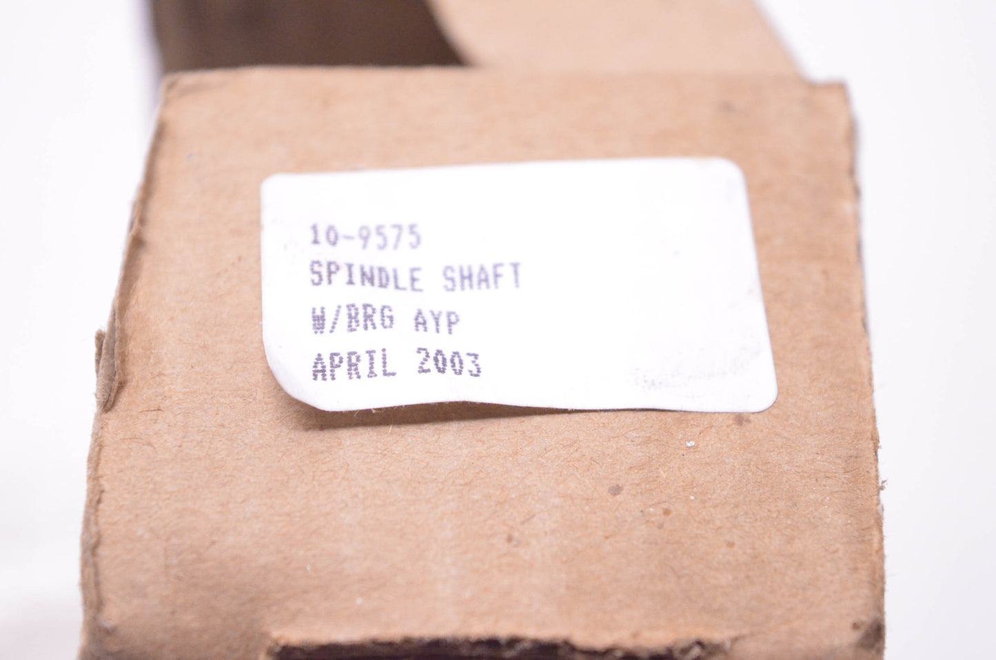 Rotary 10-9575, 165579 Spindle Shaft NOS