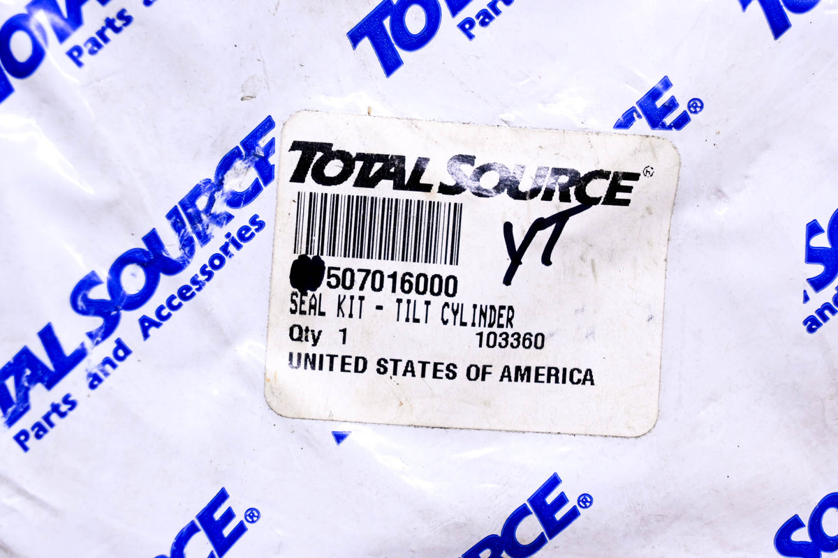 Total Source 507016000, YT507016000 Tilt Cylinder Seal Kit fits Yale NOS