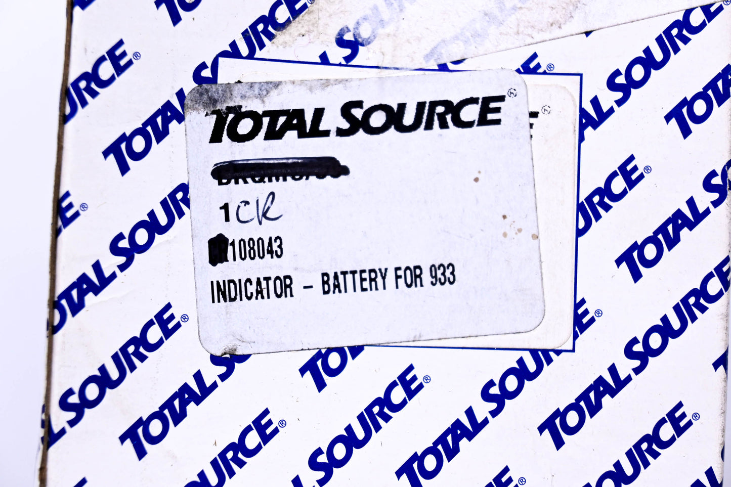 Total Source 108043, CR108043 Battery Indicator fits Crown NOS