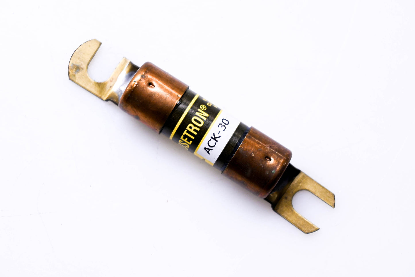 Cooper Bussman ACK-30 Fusetron Dual Element Fuse NOS
