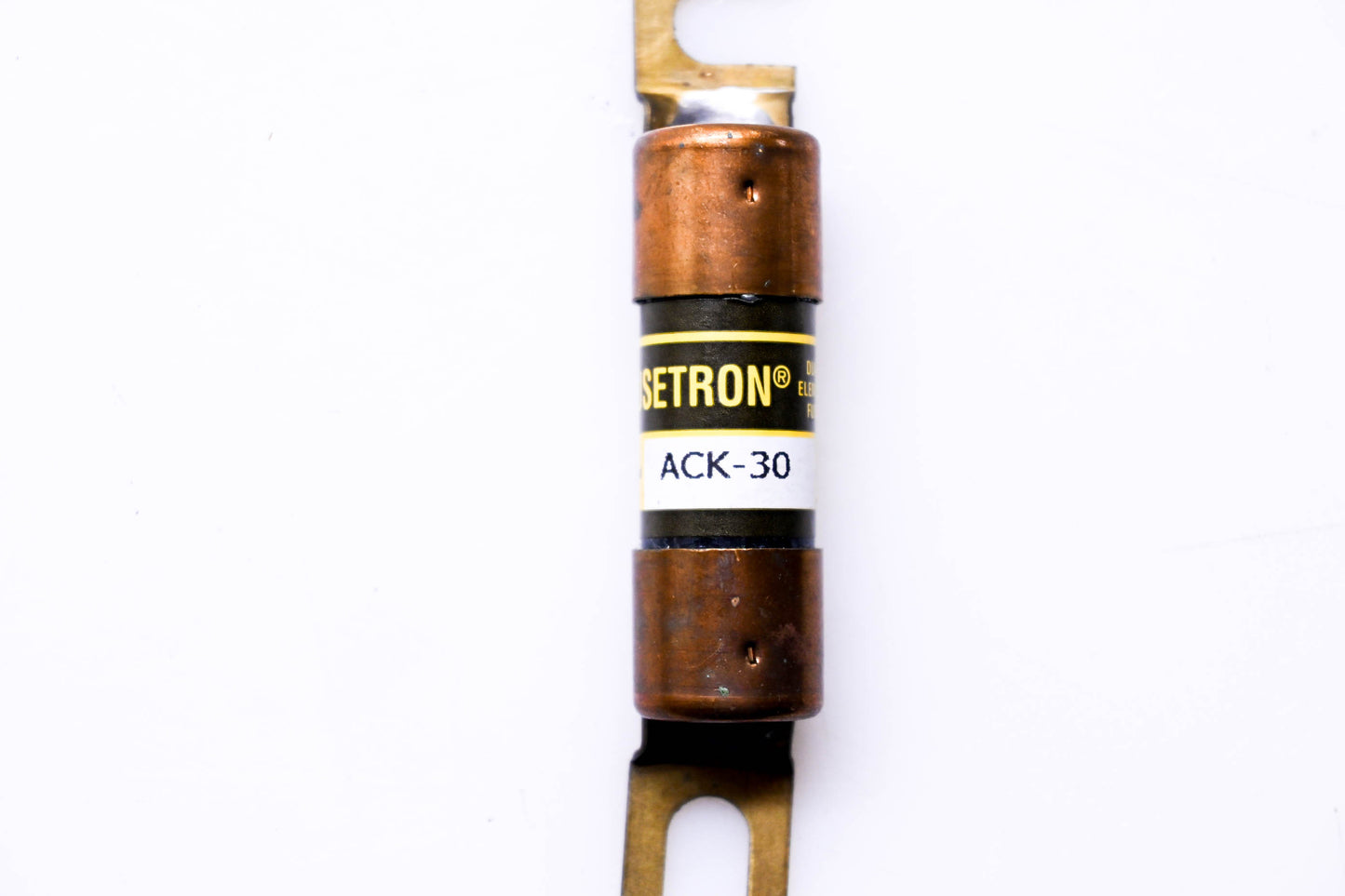 Cooper Bussman ACK-30 Fusetron Dual Element Fuse NOS