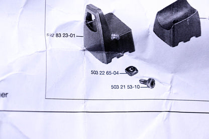 New OEM Husqvarna 503226504, 503 22 65-04 Nut NOS