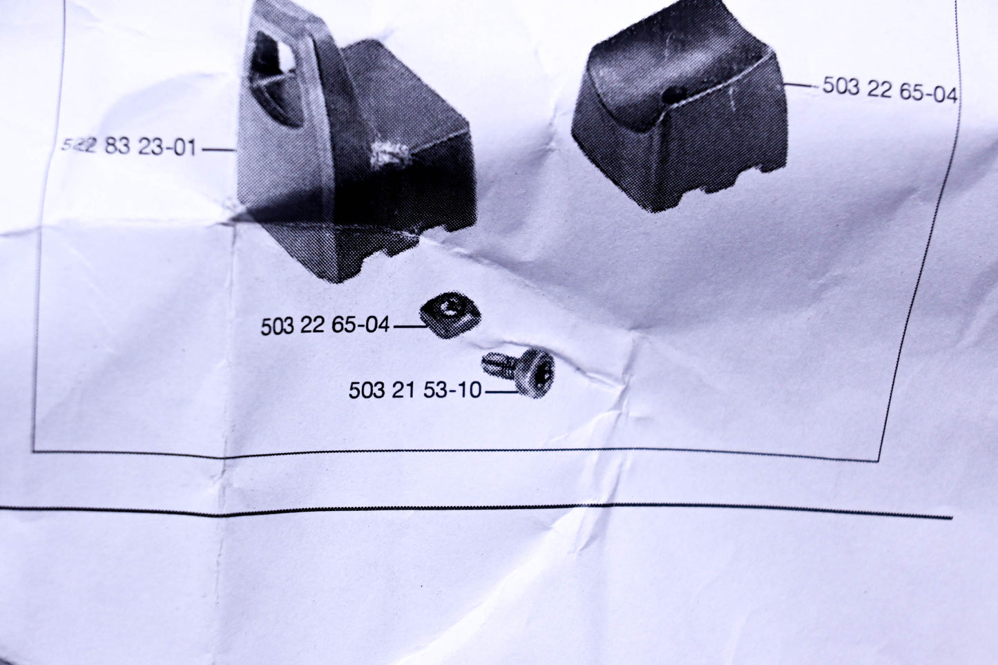 New OEM Husqvarna 503215310, 503 21 53-10 Screw NOS