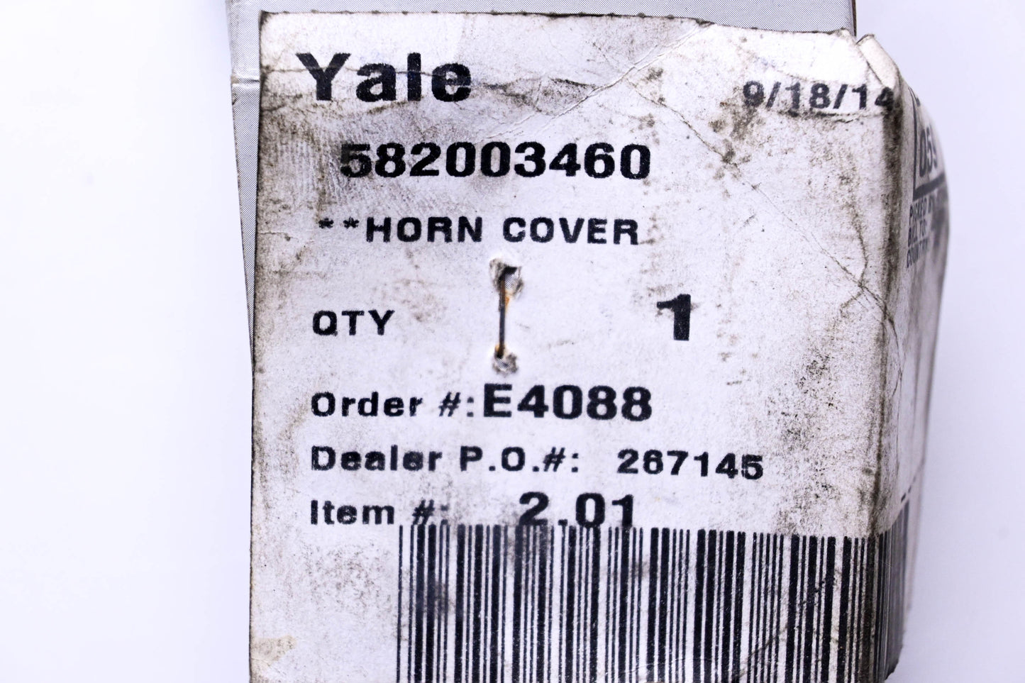 Yale 582003460 Horn Cover NOS