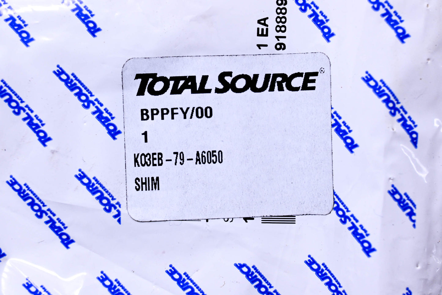 Total Source 3EB-79-A6050, KO3EB-79-A6050 Shim fits Komatsu NOS