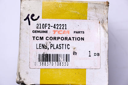 TCM 210F2-42221 Plastic Lens Clear NOS