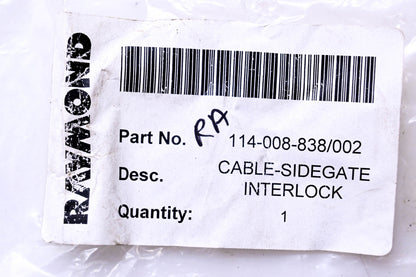 Raymond 114-008-838/002 Sidegate Interlock Cable NOS