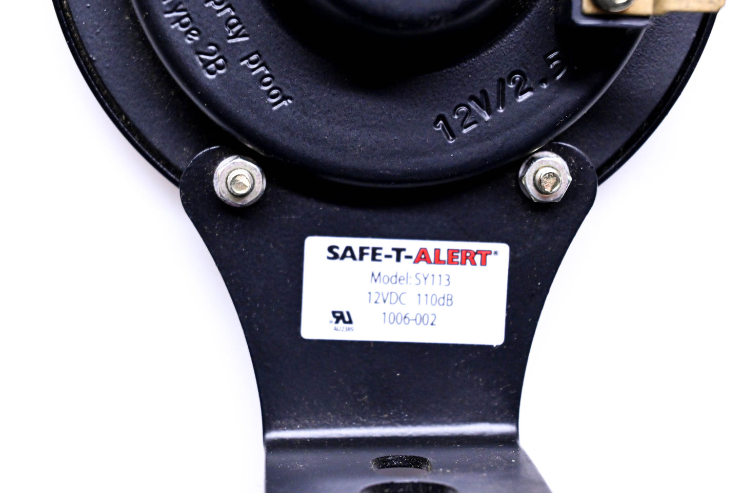 Safe-T-Alert SY113, 1006-002, B8W3M/00 Horn NOS