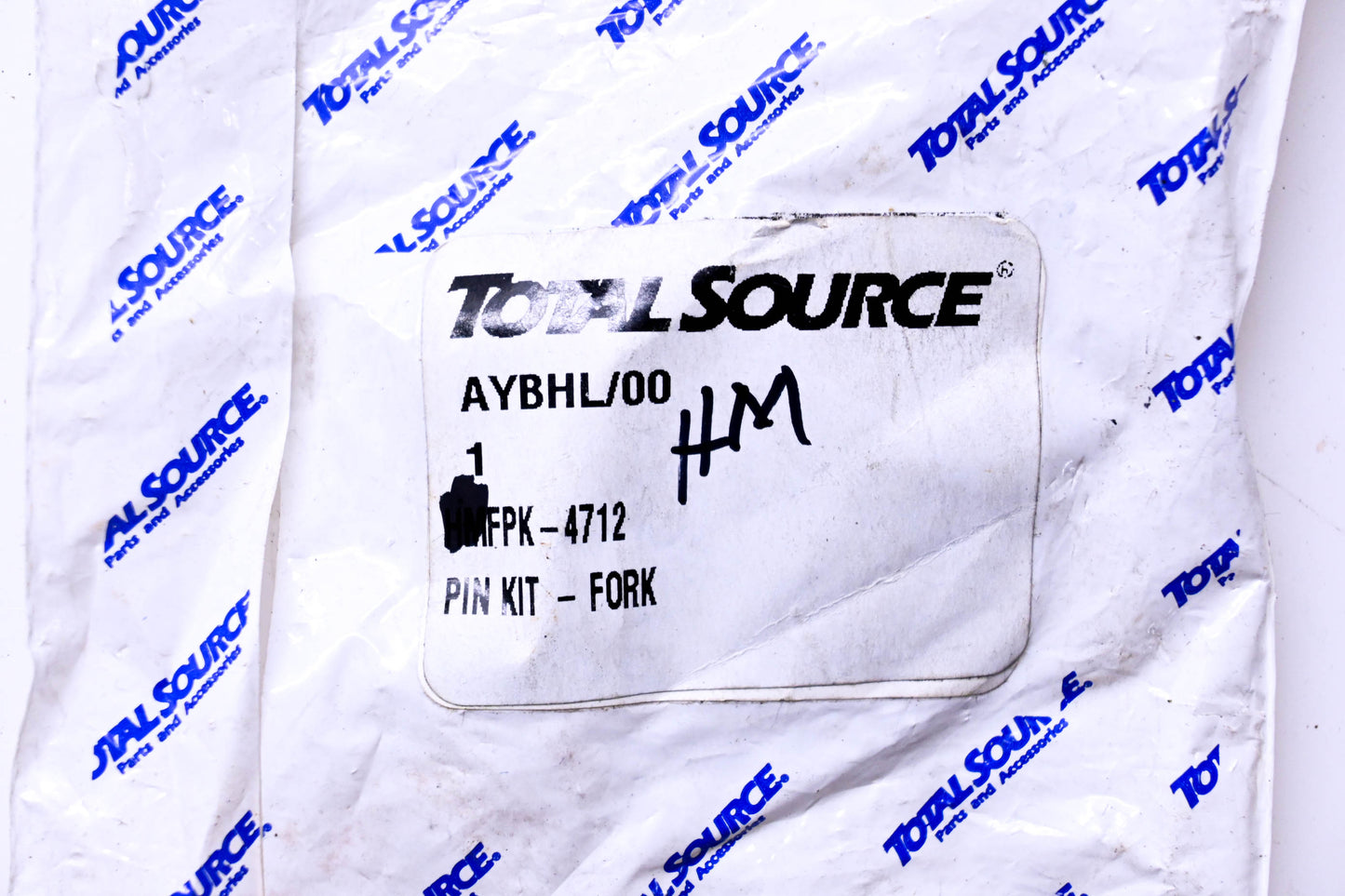 Total Source FPK-4712, HMFPK-4712 Forklift Pin Kit fits Helmar NOS