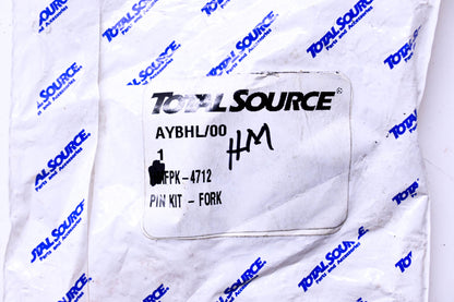 Total Source FPK-4712, HMFPK-4712 Forklift Pin Kit fits Helmar NOS
