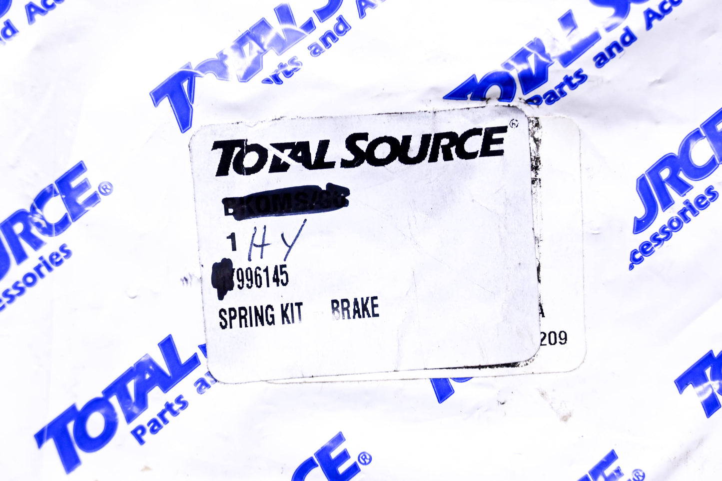 Total Source 996145, HY996145 Brake Spring Kit fits Hyster NOS