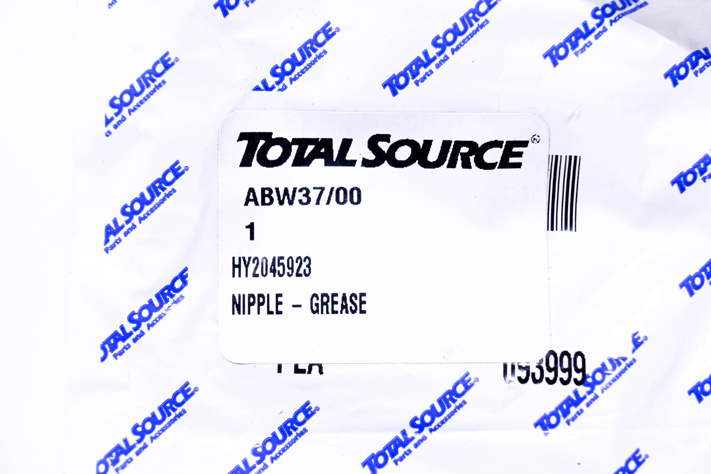 Total Source 2045923, HY2045923 Grease Nipple fits Hyster NOS