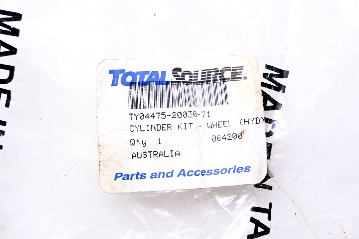 Total Source 04475-20030-71, TY04475-20030-71 Wheel Cylinder Kit fits Toyota NOS