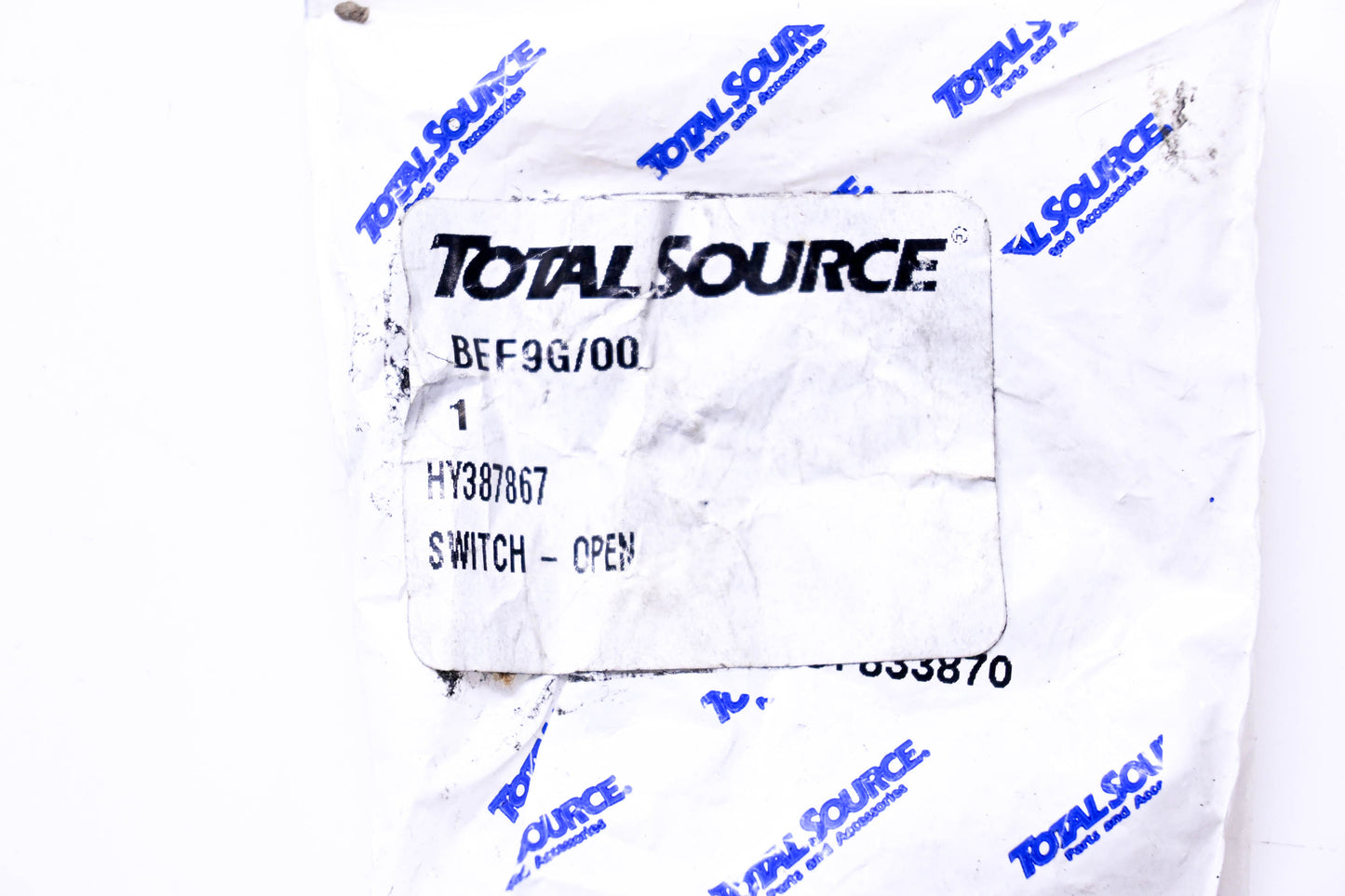 Total Source 387867, HY387868 Open Switch fits Hyster NOS