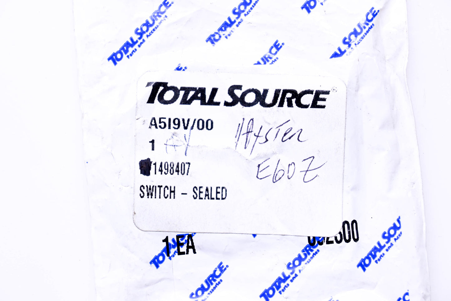 Total Source 1498407, HY1498407 Sealed Switch fits Hyster NOS