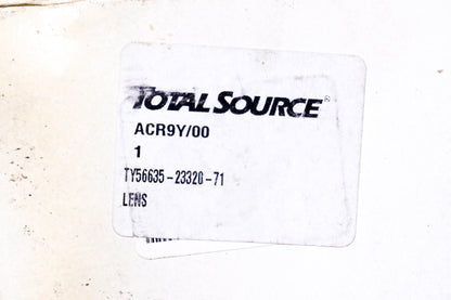 Total Source 56635-23320-71, TY56635-23320-71 Lens fits Toyota NOS