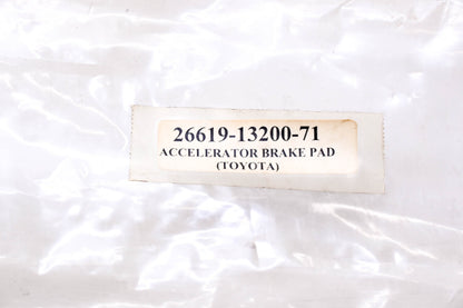Total Source 26619-13200-71, TY26619-13200-71 Accelerator Brake Pad fits Toyota NOS