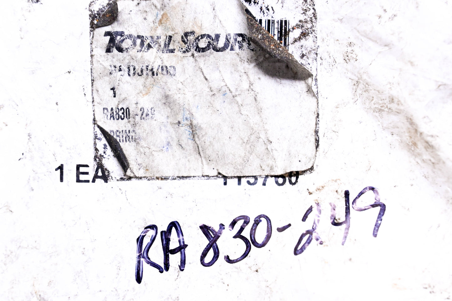Total Source 830-249, RA830-249 Spring fits Raymond NOS