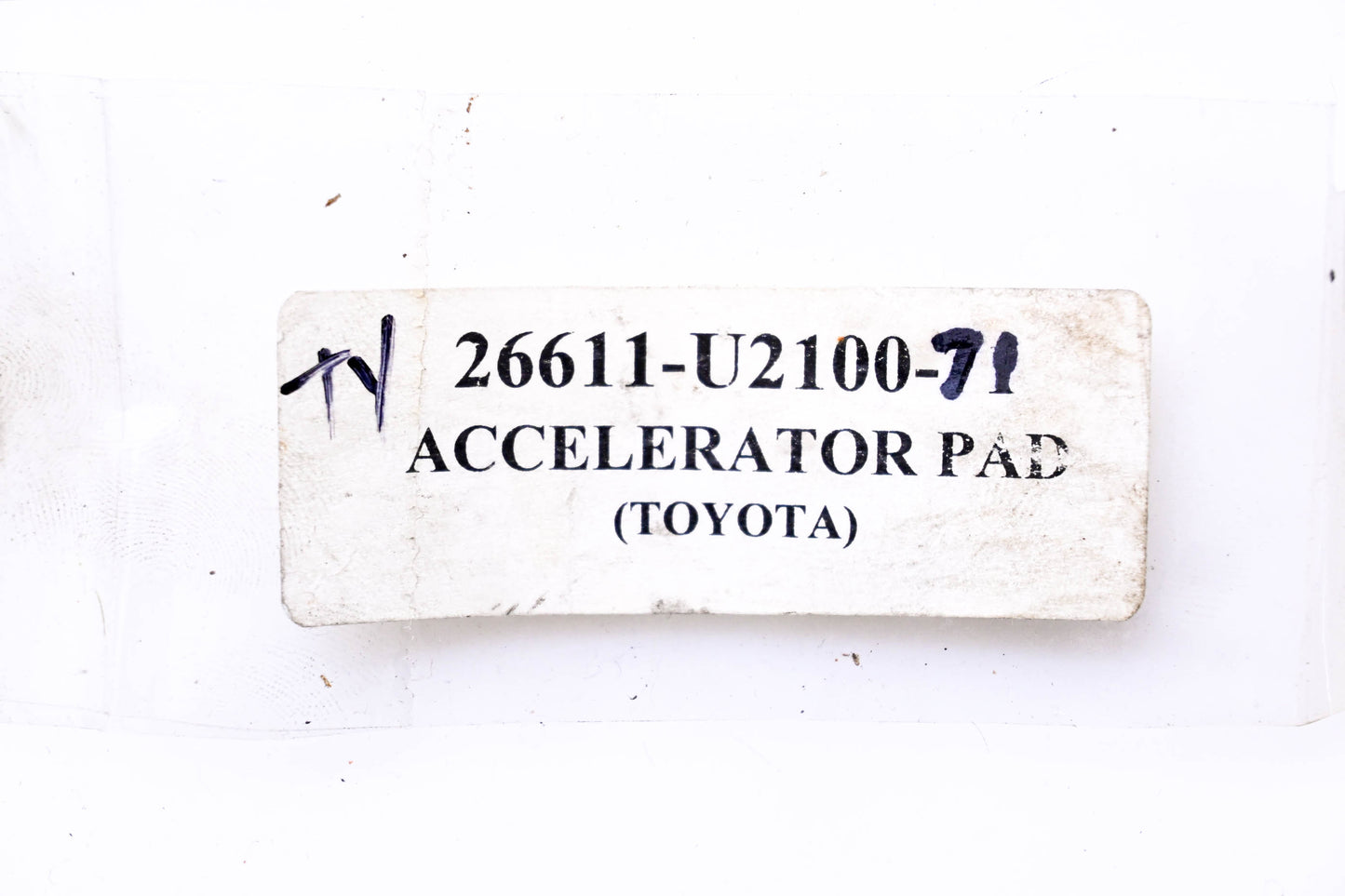 Total Source 26611-U2100-71, TY26611-U2100-71 Accelerator Pad fits Toyota NOS