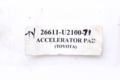 Total Source 26611-U2100-71, TY26611-U2100-71 Accelerator Pad fits Toyota NOS