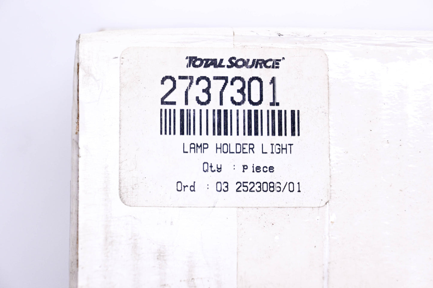 Total Source 2737301, 580040408 Lamp Holder Light NOS