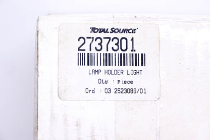 Total Source 2737301, 580040408 Lamp Holder Light NOS