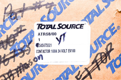 Total Source 505075521, YT505075521, CTTA100AH124XN Contactor fits Yale NOS