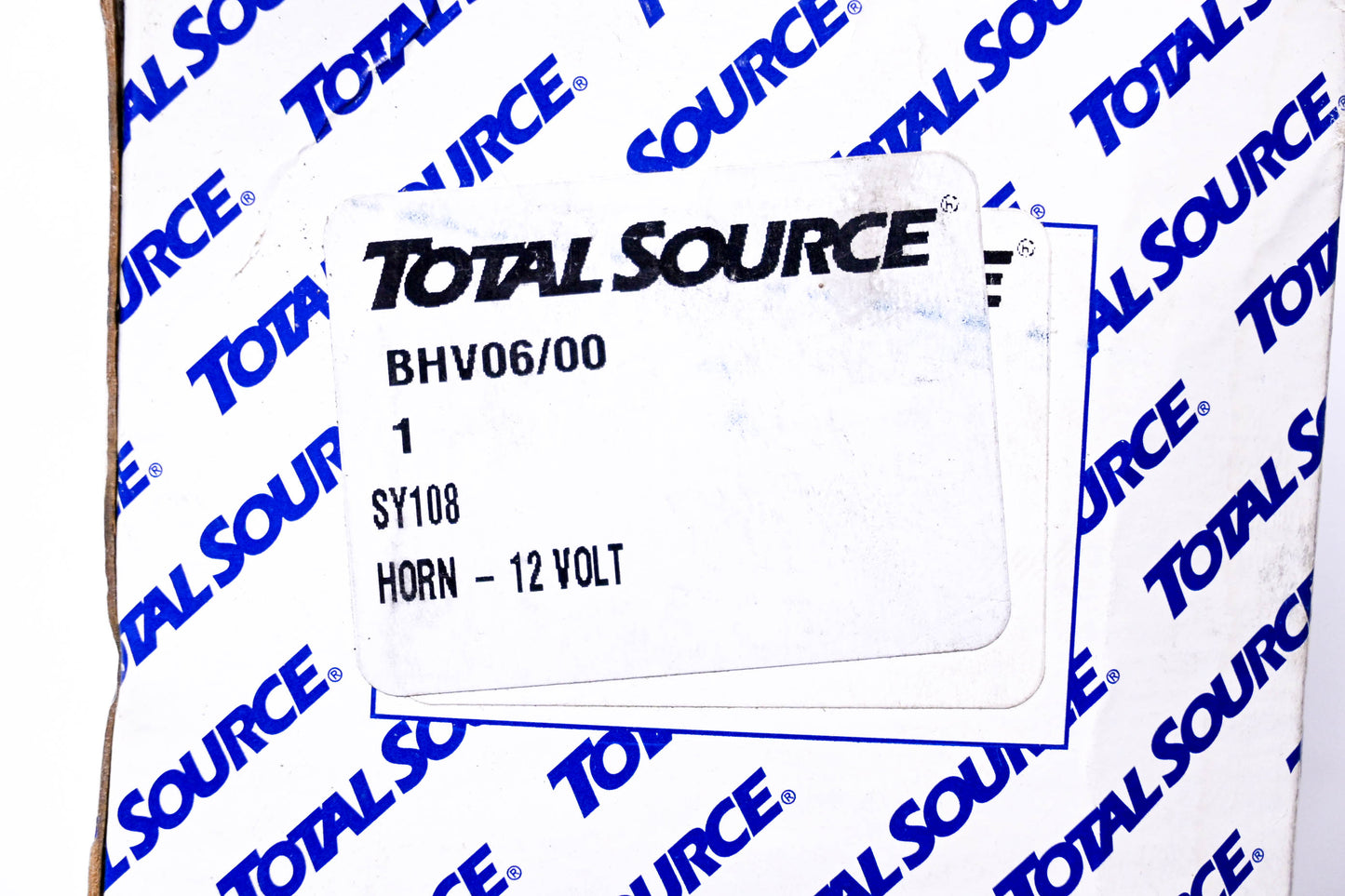 Total Source SY108 Horn 12 Volt NOS