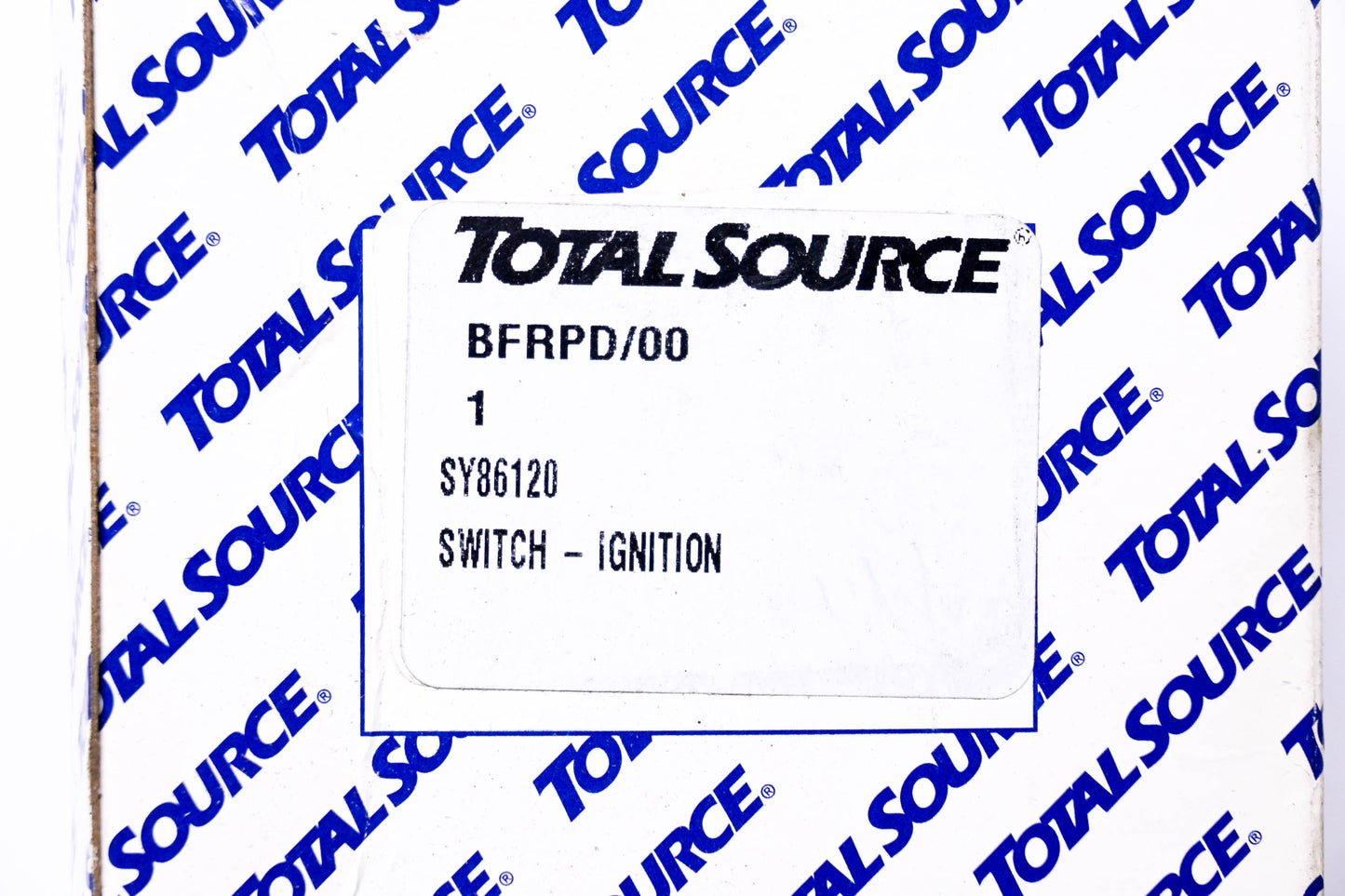 Total Source 86120, SY86120 Ignition Switch fits SMH NOS