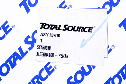 Total Source AR0030, SYAR0030 Remanufactured Alternator fits SMH NOS
