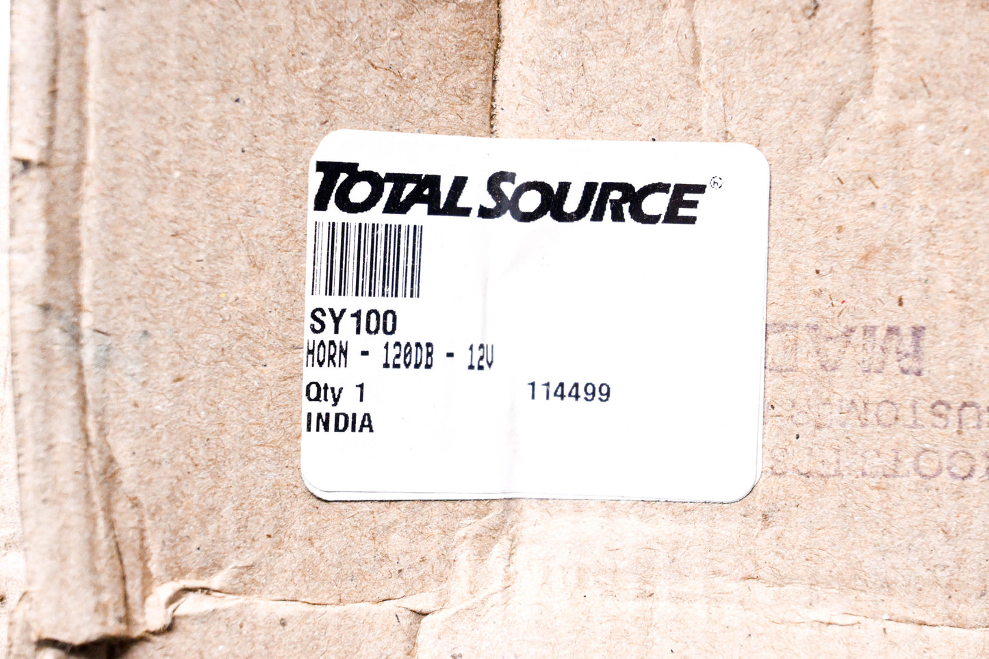 Safe-T-Alert SY100 Horn 120db 12 Volt NOS