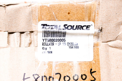 Total Source 580020005, YT580020005 Low Emission Regulator NOS