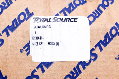 Total Source 316414, HY316414 Brake Shoe Kit fits Hyster NOS