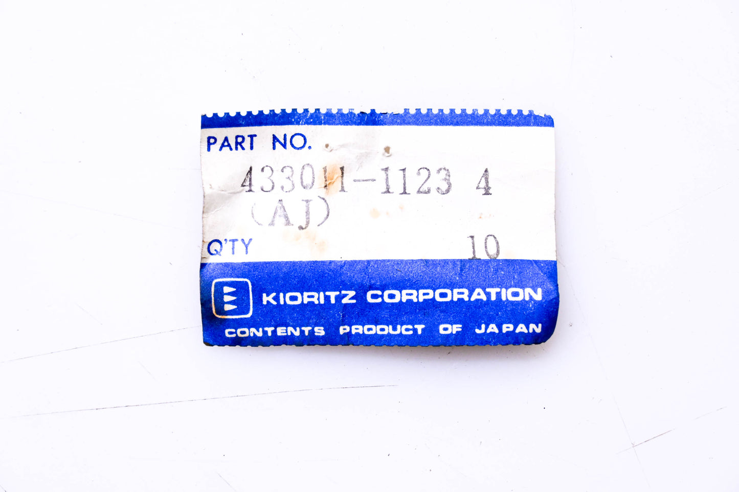 Kioritz Corporation 433011-1123, 433011-1123 4, 4330111123 Studs Qty 10 NOS