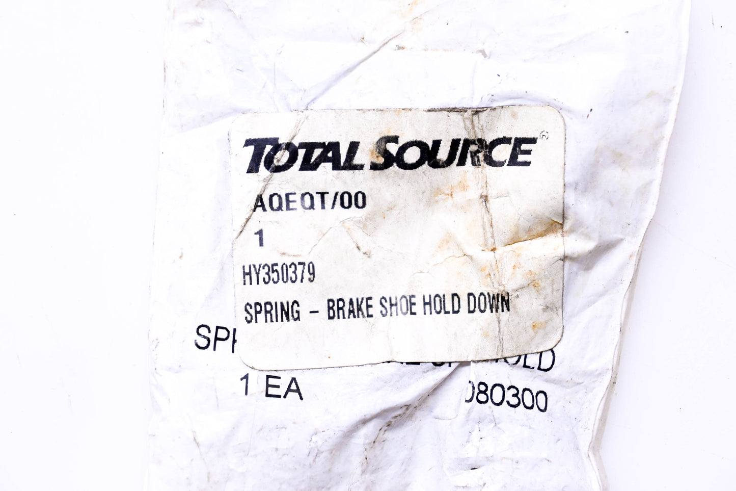 Total Source 350379, HY350379 Brake Shoe Hold Down Spring fits Hyster NOS