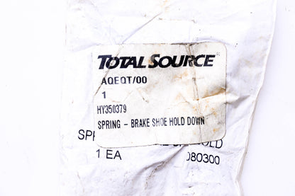 Total Source 350379, HY350379 Brake Shoe Hold Down Spring fits Hyster NOS
