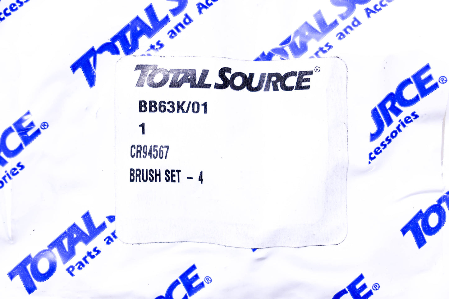 Total Source 94567, CR94567 Four Brush Kit fits Crown NOS