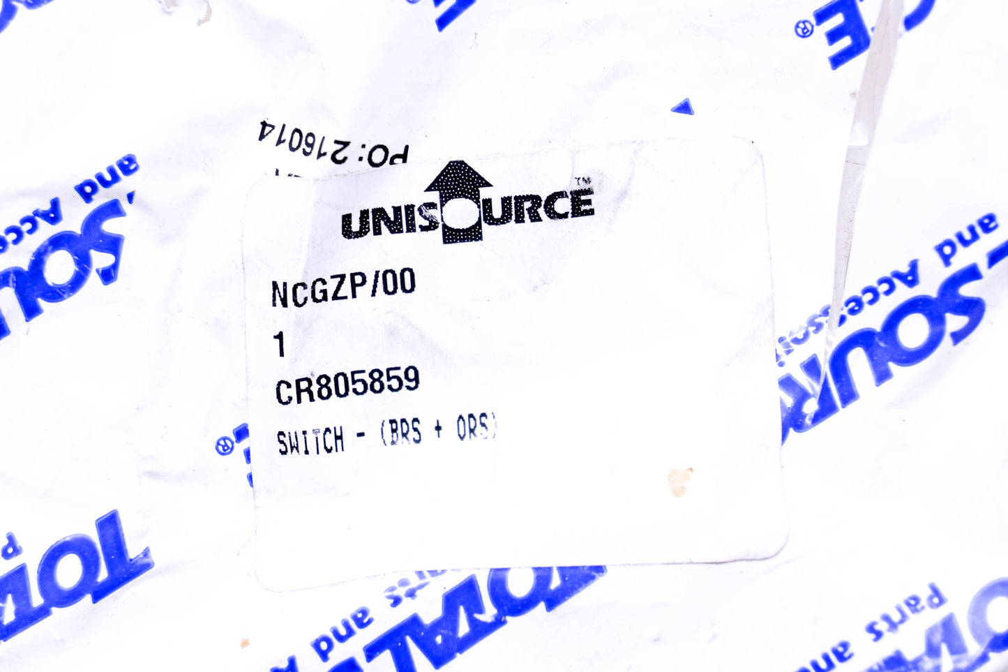 Unisource 805859, CR805859 Switch fits Crown NOS