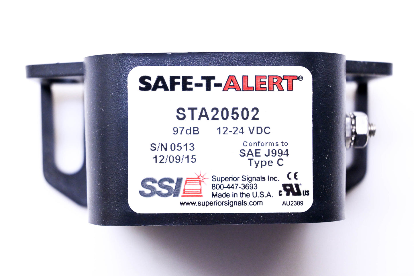 Safe-T-Alert STA20502, 58150-U3330-71 Back-Up Alarm fits Toyota NOS