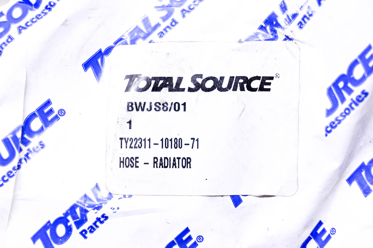Total Source 22311-10180-71, TY22311-10180-71 Radiator Hose fits Toyota NOS