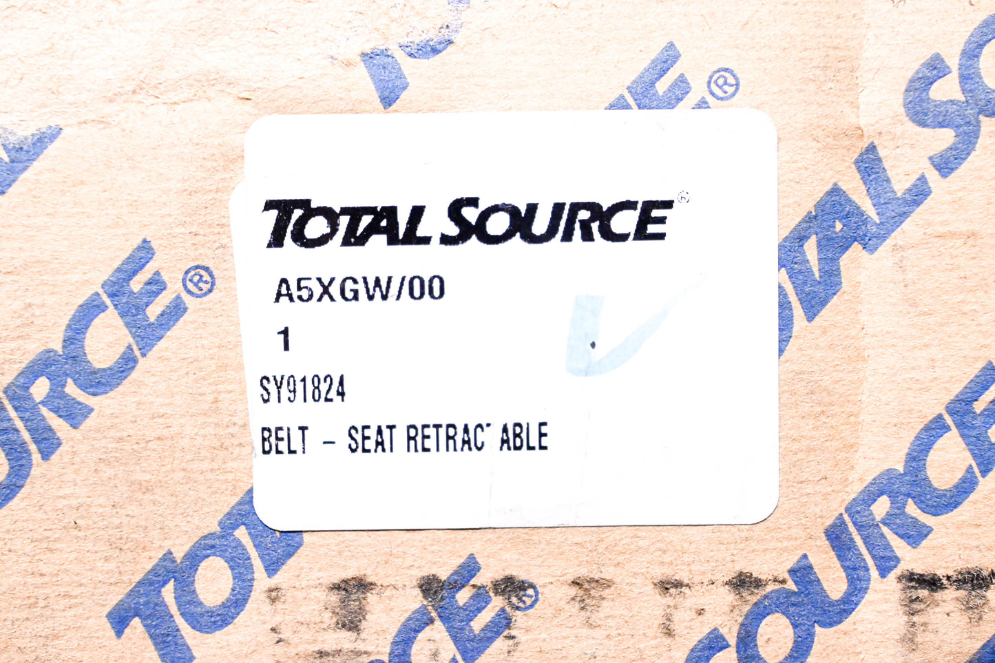 Total Source 91824, SY91824 Seat Retractable Belt fits SMH NOS