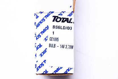 Total Source 1895, GE1895 14V 3.78W Bulbs Qty 3 NOS