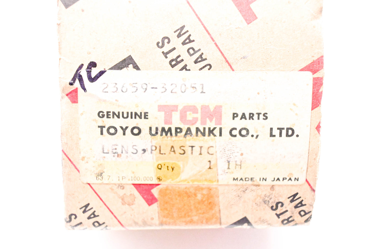 TCM 23659-32051 Plastic Lens NOS