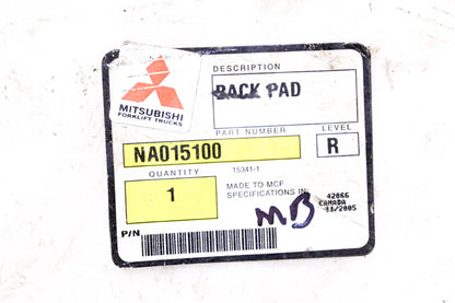 Mitsubishi NA015100 Back Pad NOS