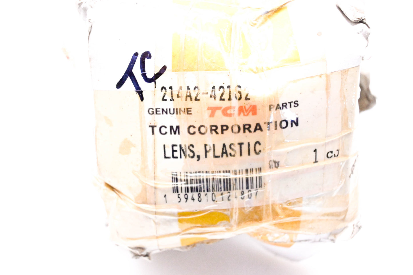 TCM 214A2-42162 Plastic Light Lens NOS