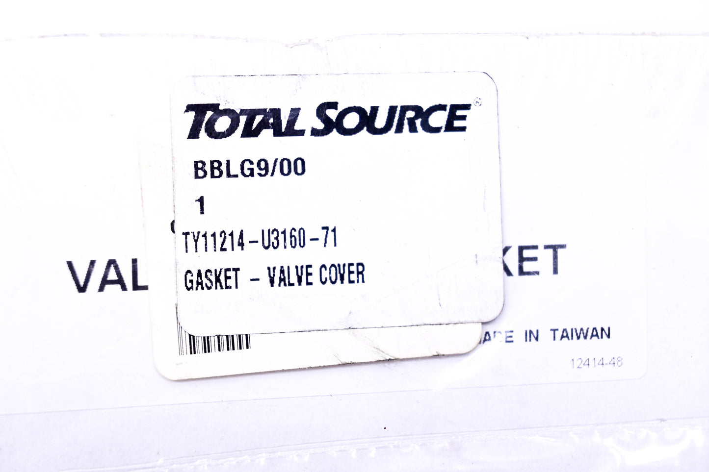 Total Source 11214-U3160-71, TY11214-U3160-71 Valve Cover Gasket fits Toyota NOS