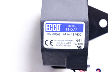 Ecco FH577, 580018725 Horn 24-48V fits Yale NOS