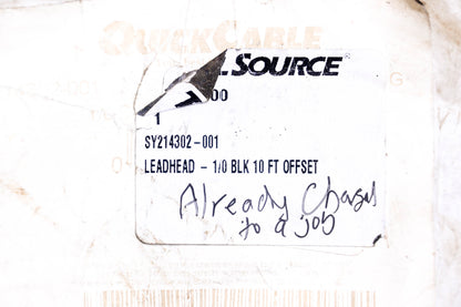 Total Source 214302-001, SY214302-001 Cable with Offset Leadhead 54" NOS
