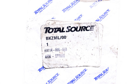 Total Source 114-008-660, RA114-008-660 Spring Arm fits Raymond NOS